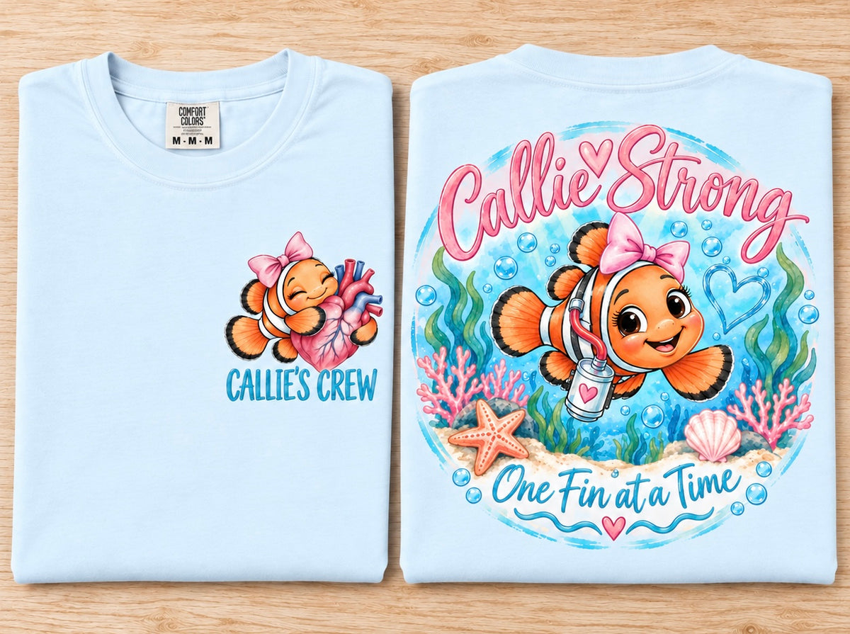 Callie Fundraiser Comfort Colors Tee