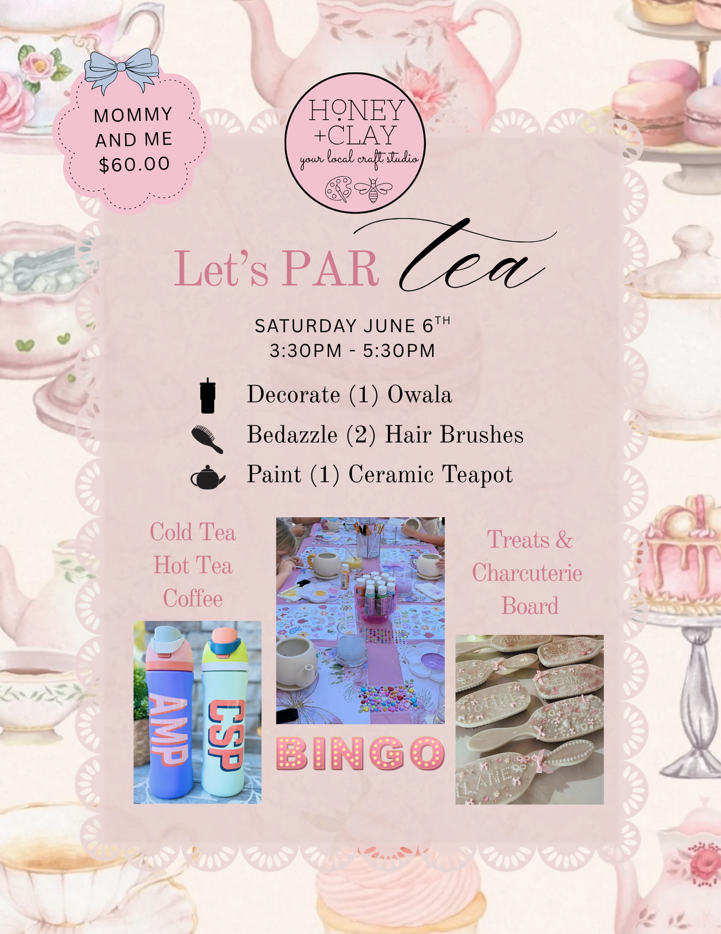 Saturday Afternoon Tea Par TEA 6/6/2026 @ 3:30PM