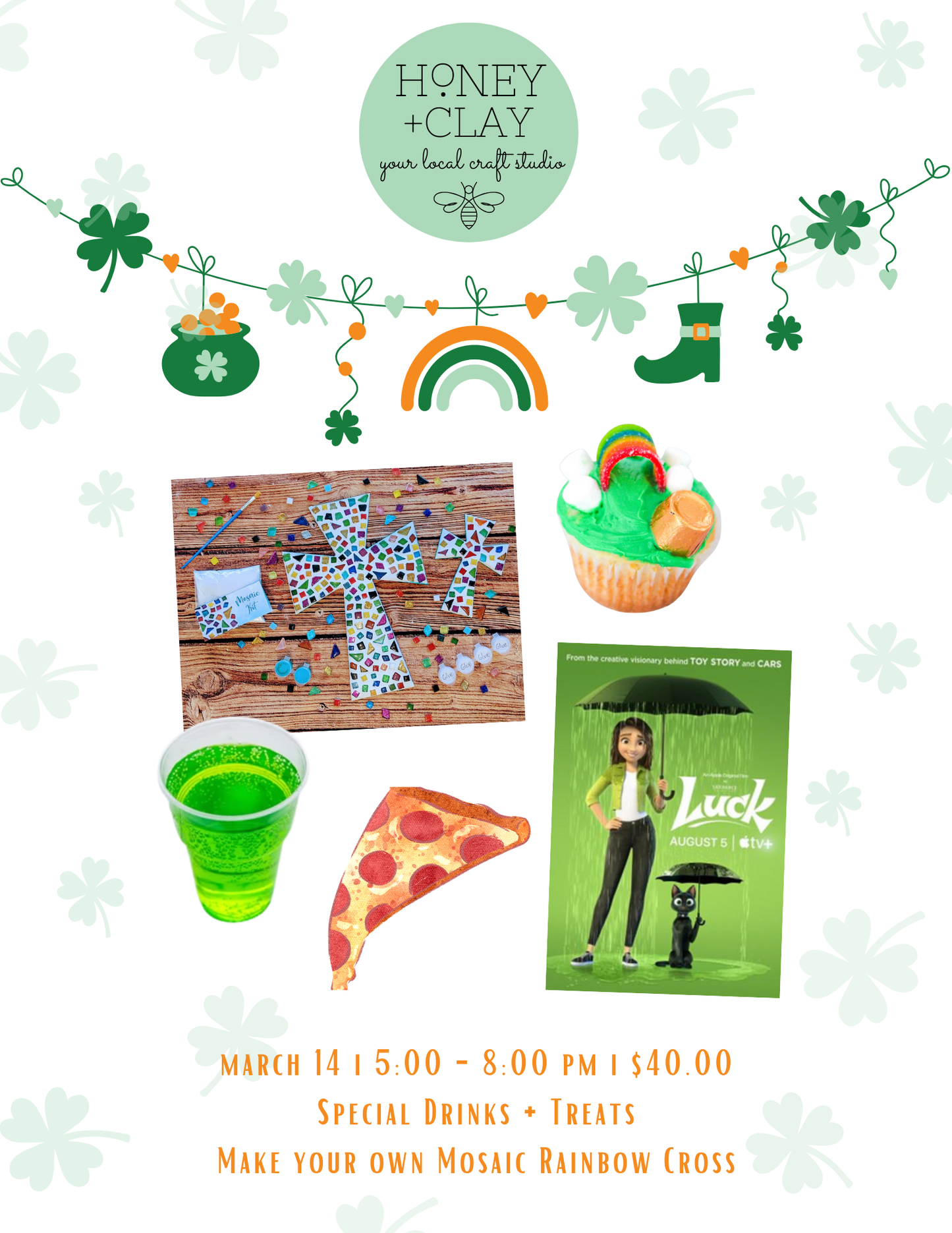 Saturday Lucky Parent's Night Out 3/14/2026 @ 5:00PM