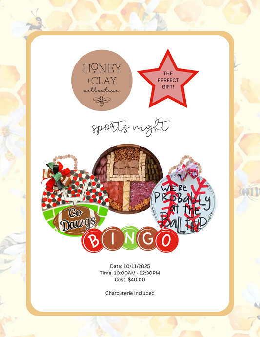 Saturday Sports Door Hangers + Bingo 10/11/2025 @ 5:00PM