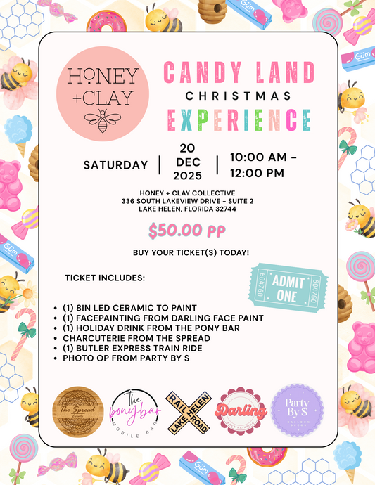 Saturday Candyland Christmas Experience 12/20/2025 @ 10:00AM