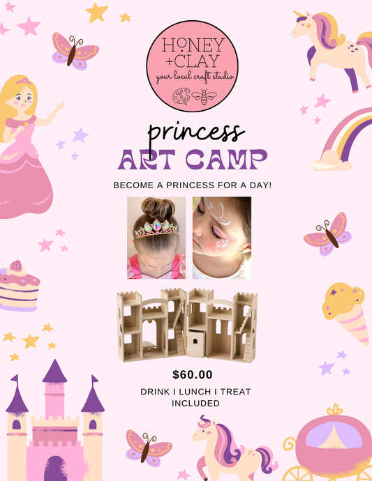 Wednesday Princess Art Camp 3/18/2026 @ 9:00AM
