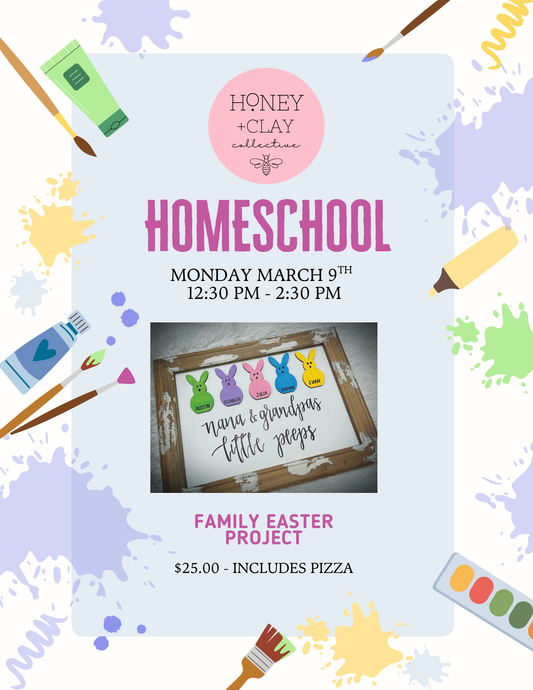 Monday March 9th Homeschool Class