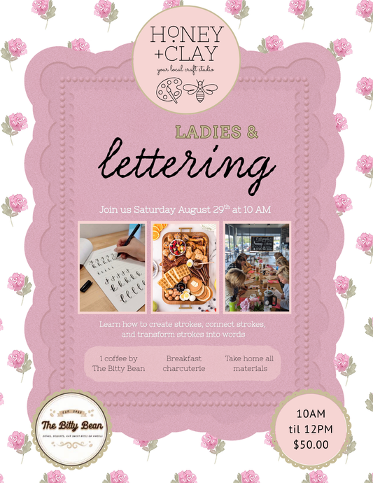 Ladies & Lettering 8/29/2026 @ 10:00AM