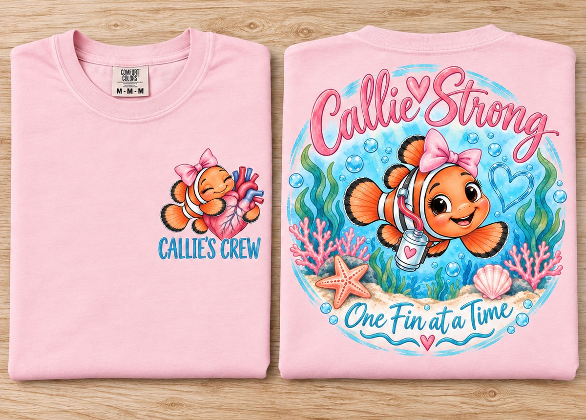 Callie Fundraiser Comfort Colors Tee