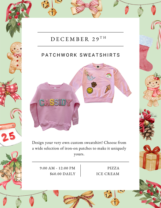 Monday Winter Break Craft Camp 12/29/2025 @ 9:00AM