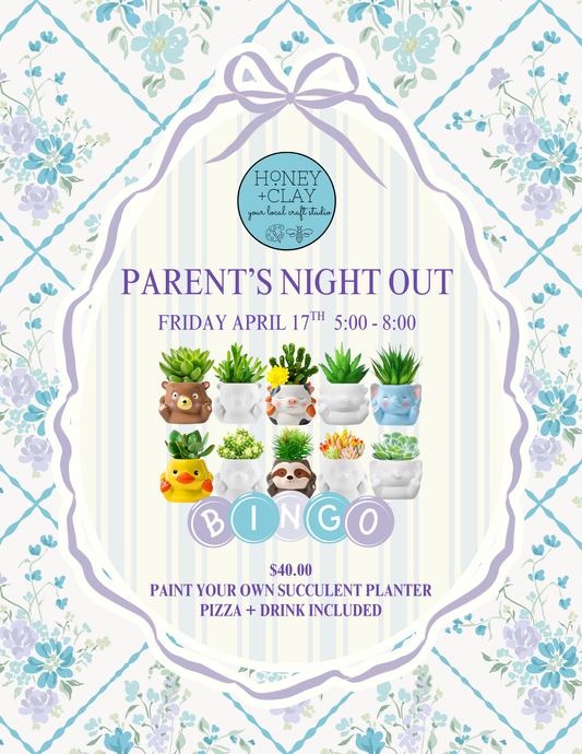 Parent's Night Out Friday 4/17/2026 @ 5:00PM