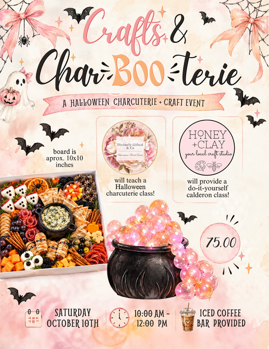 Crafts & CharBOOterie 10/8/2026 @ 10:00AM