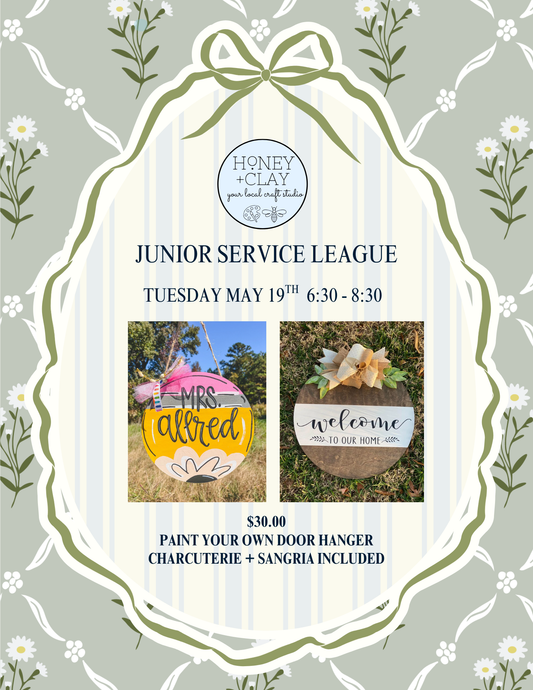 Junior Service League Event 5/19/2026 @ 6:30PM