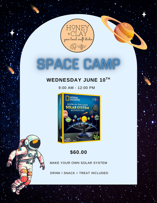 Wednesday Space Art Camp 6/10/2026 @ 9:00AM