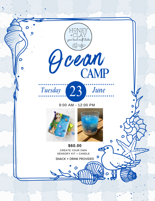 Tuesday Ocean Art Camp 6/23/2026 @ 9:00AM