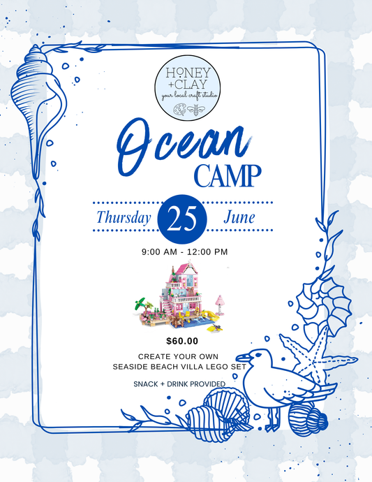 Thursday Ocean Art Camp 6/25/2026 @ 9:00AM