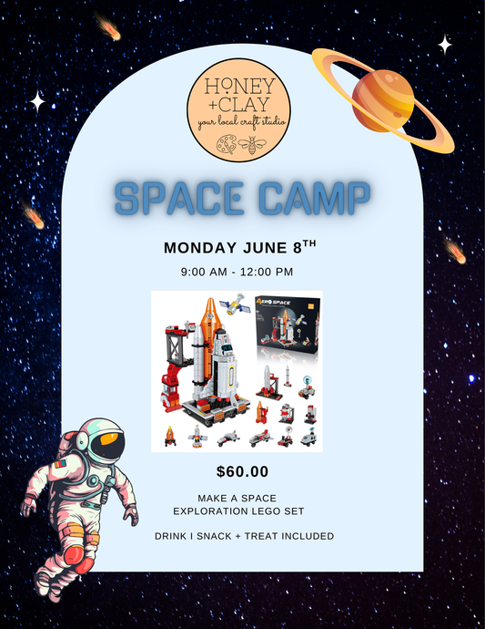 Monday Space Art Camp 6/8/2026 @ 9:00AM