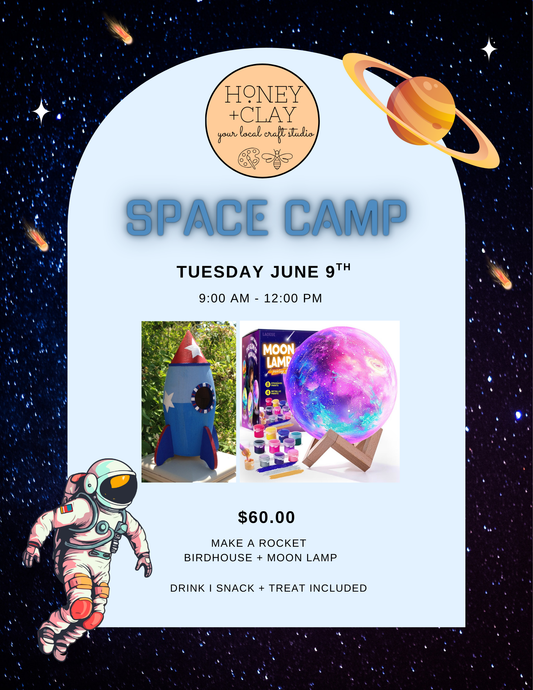 Tuesday Space Art Camp 6/9/2026 @ 9:00AM