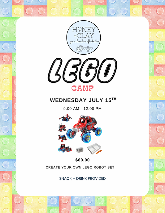 Wednesday Lego Art Camp 7/15/2026 @ 9:00 AM