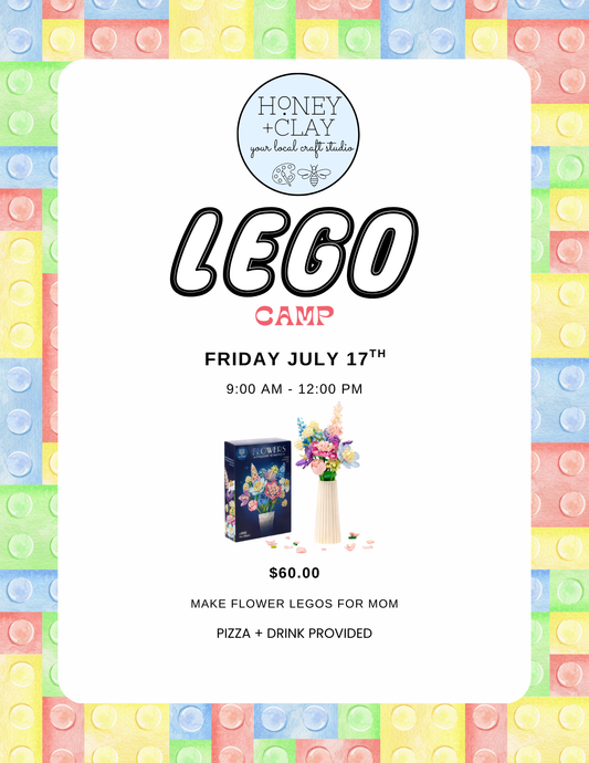 Friday Lego Art Camp 7/17/2026 @ 9:00 AM