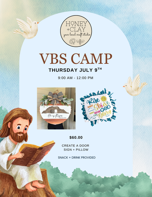 Thursday VBS Art Camp 7/9/2026 @ 9:00AM