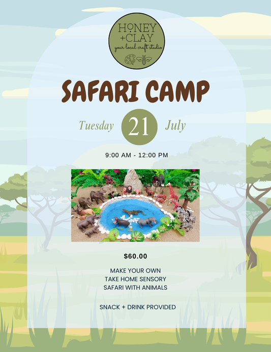 Tuesday Safari Art Camp 7/21/2026 @ 9:00AM