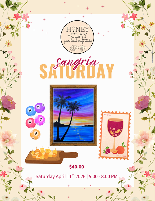 Sangria Saturday 4/11/2026 @ 5:00PM
