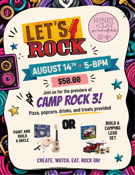 Camp Rock Parent's Night Out 8/14/2026 @ 5:00PM
