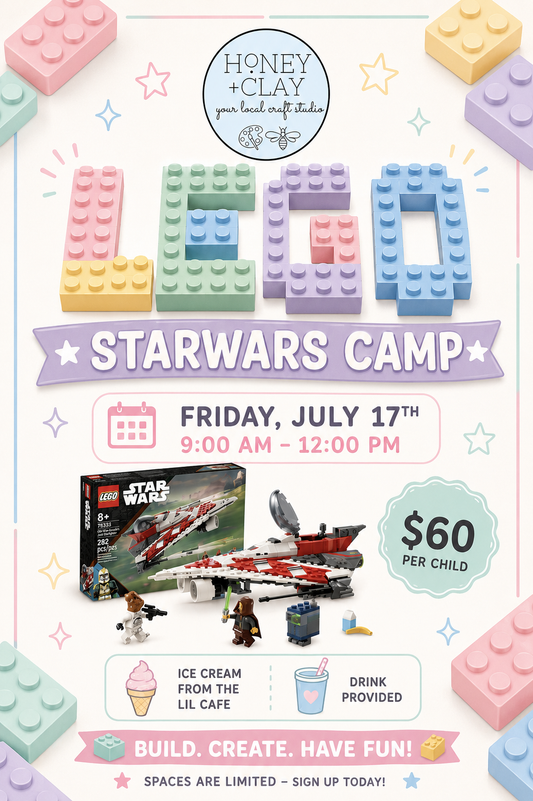 Friday Lego Art Camp 7/17/2026 @ 9:00 AM