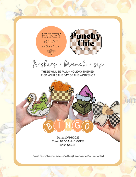 Sunday Freshies Brunch + Sip 10/26/2025 @ 10:00AM