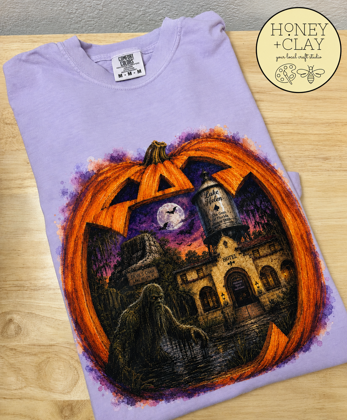 Lake Helen Halloween Comfort Colors Tee