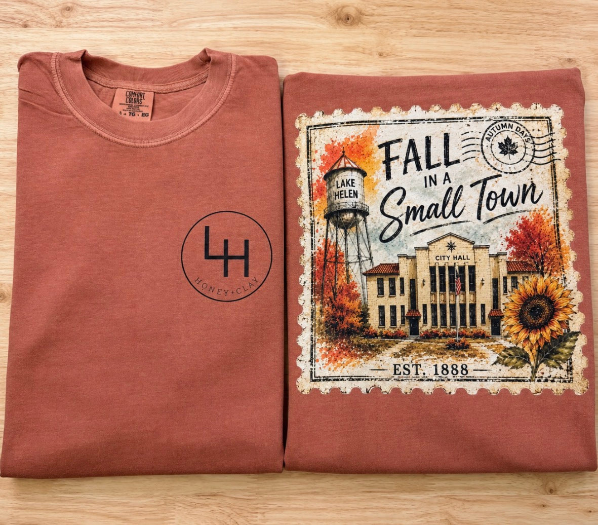 Lake Helen Fall Comfort Colors Tee