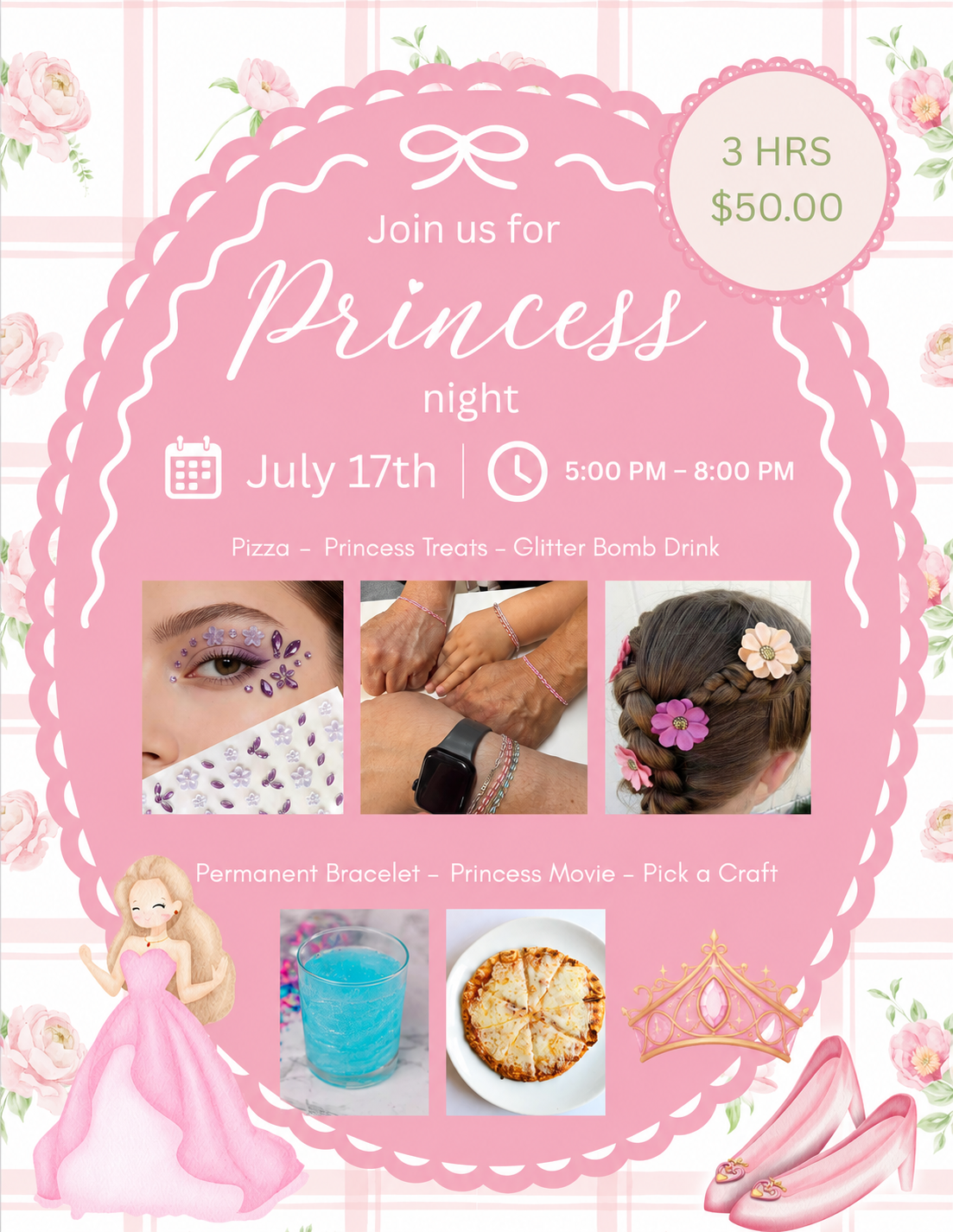 Princess Parent's Night Out 7/17/2026 @ 5:00PM