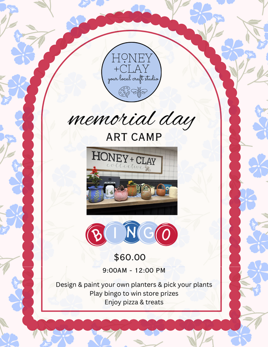 Monday Memorial Day Camp 5/25/2026 @ 9:00AM